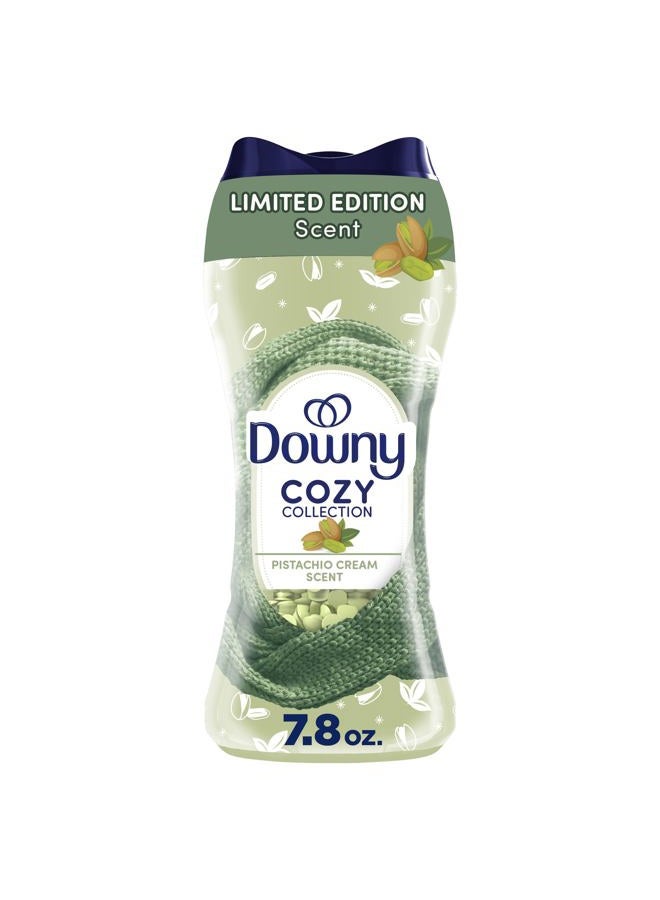 Downy Cozy Collection In-Wash Laundry Scent Booster Beads, Pistachio Cream Scent, 7.8 oz, Limited Edition Laundry Beads - Image 1