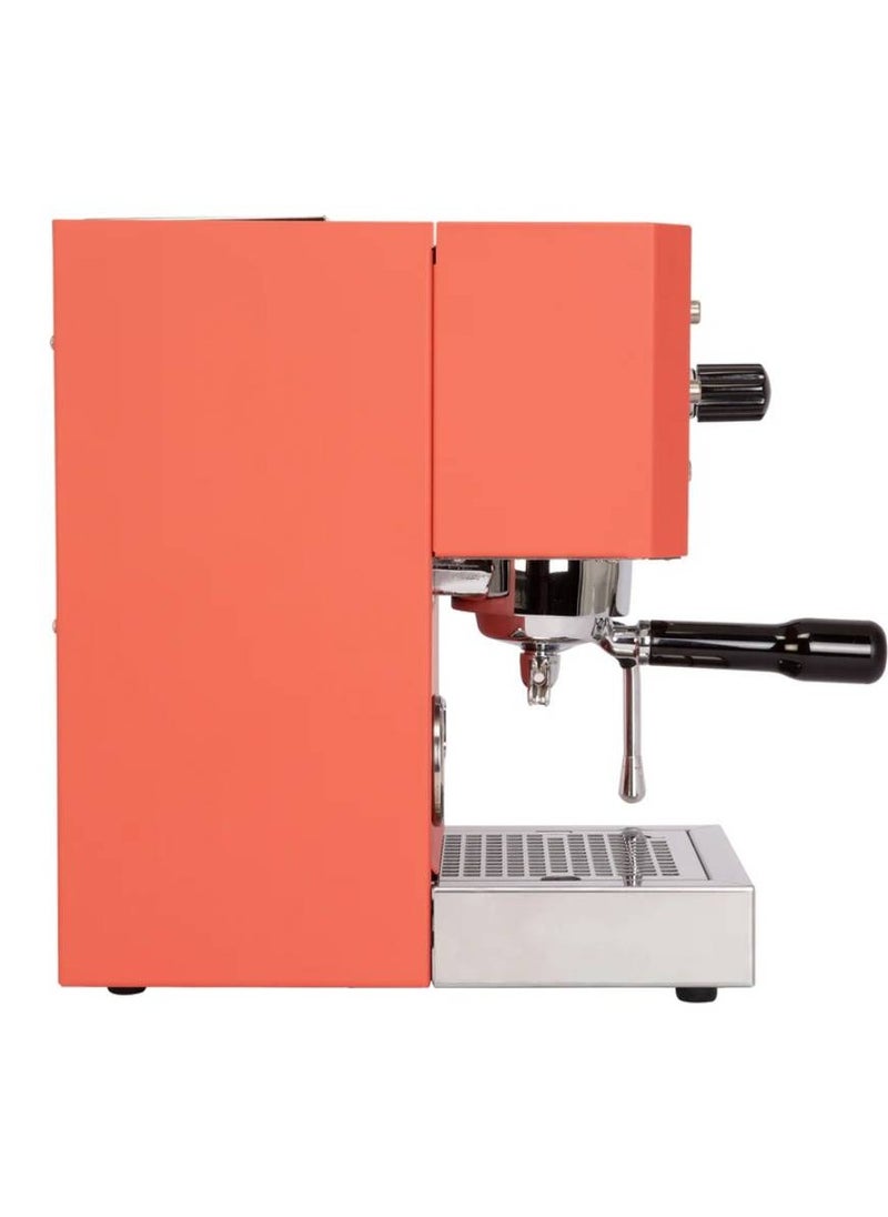 PROFITEC Go Espresso Machine - Compact Dual Boiler Coffee Maker with PID Temperature Control, Commercial-Grade Portafilter, and Built-In Steam Wand for Perfect Espresso and Cappuccino Brewing - Red  - Image 2