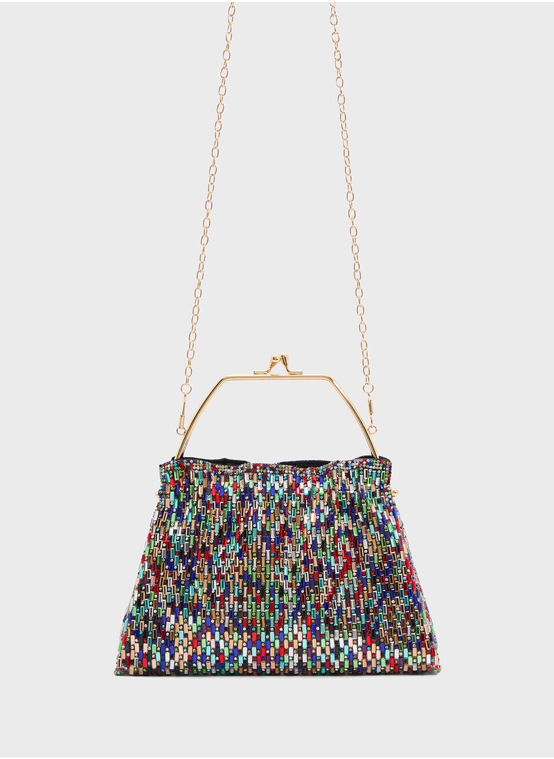 Ella Limited Edition Ladies Sparkly Clutch Bag  - Image 2