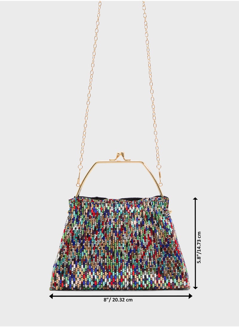 Ella Limited Edition - Ladies Sparkly Clutch Bag - Image 1