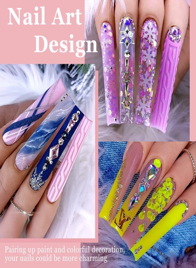 AITRAI 504pcs 3XL Square Nail Tips, AITRAI Extra Long Full Cover Nail Tips for Acrylic Nails Professional, No C Curve Acrylic Clear Nail Tips with 2pcs Files for Nail Salon Home, 12 Sizes - Image 5