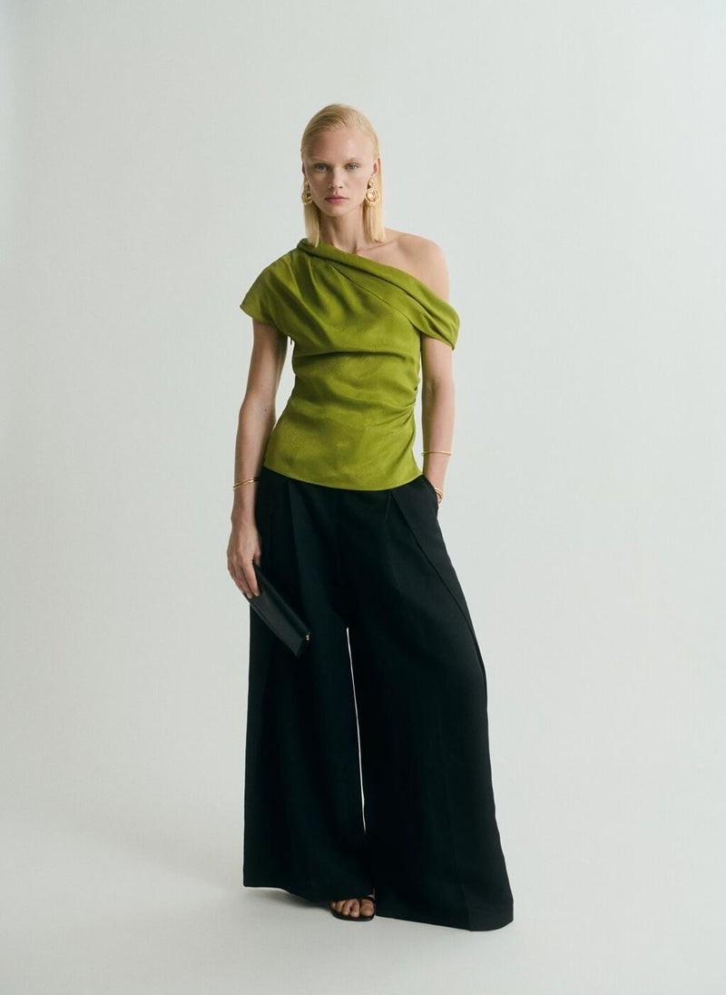 MANGO BLOUSE GRASS  - Image 3