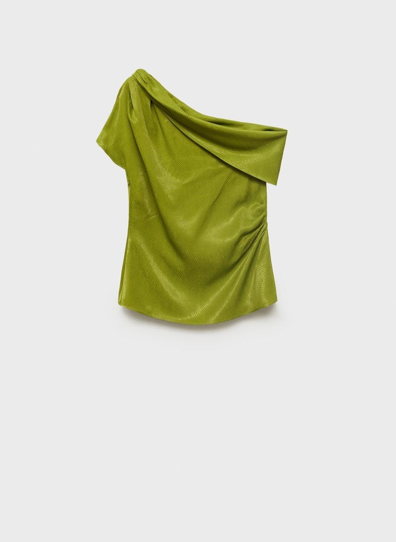 MANGO BLOUSE GRASS  - Image 4