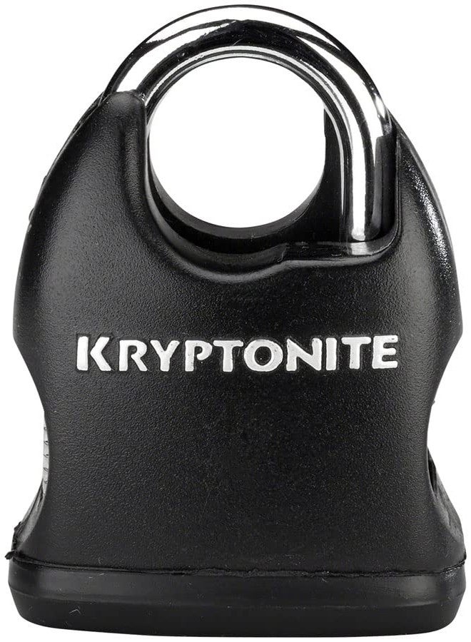 Kryptonite 210412 KryptoFlex Black 5/16" x 60" (818) Looped Cable and Keyed Padlock - Image 2