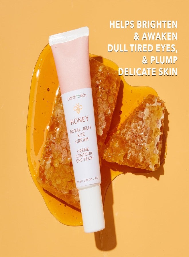 Earth To Skin Honey Royal Jelly Eye Cream - Calming & Hydrating Eye Treatment with Glycerin - 0.75 fl oz - Image 2