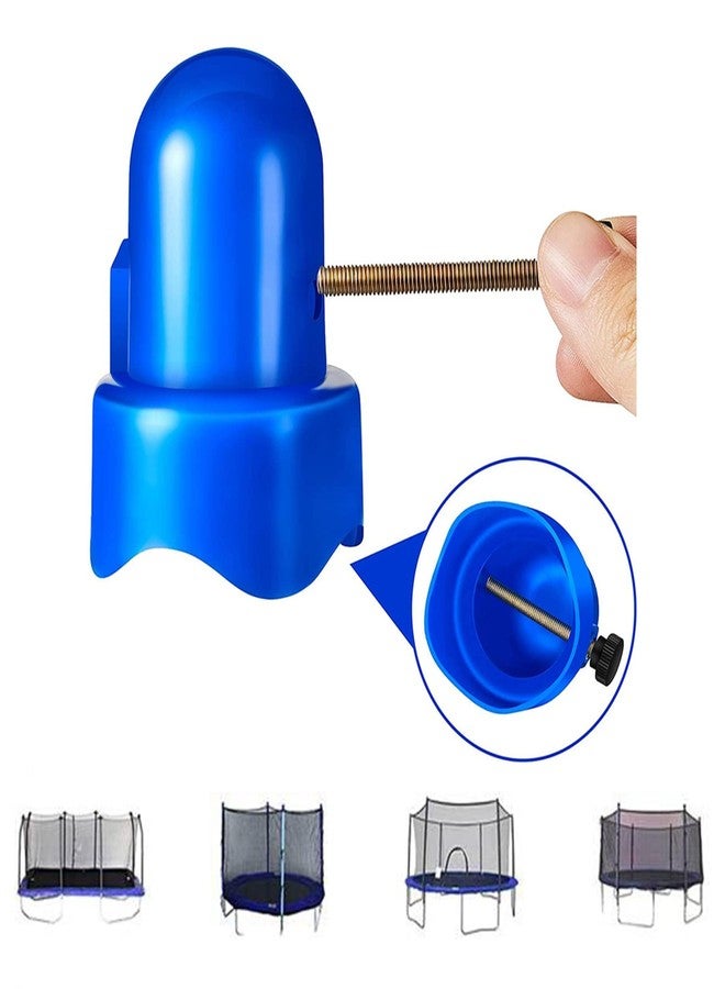 Yoblink 1.5" Trampoline Pole Caps,Trampoline Net Pole Caps,Trampoline Enclosure Pole Caps with Screw-in Bolts,Diameter 1.5 Inch, Set of 6 - Image 5