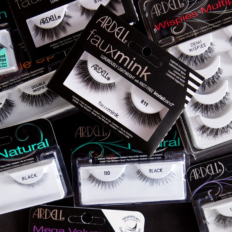 Ardell Faux Mink 811 Black False Lashes, Lightweight with Invisiband, 4 pairs - Image 4