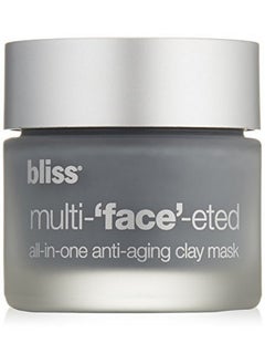 BLISS /Multi'Face'Eted Allinone Antiaging Clay Mask 2.3 Oz (Pack Of 2) 