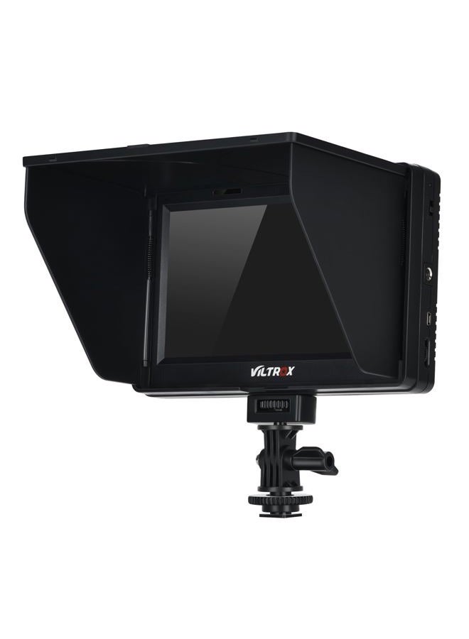 VILTROX 7 inch 4K HDMI Field Monitor Kit, VILTROX DC-70 II on Camera Monitor with HDMI Output, Peaking Focus Assist Video Monitor with Sunshade Hood/Battery - Image 2