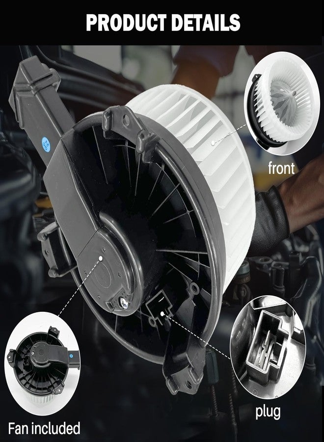 Aspligo 700260 AC Heater Blower Motor Fan Assembly Fit for Acura ILX 2016-2017 ，RDX 2015-2017 ，for Honda Accord 2013-2017， for Honda cr-v 2012-2016 ，Civic 2013 2014 79310T0AA01,79310T2FA01 - Image 3