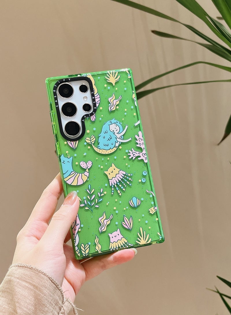 Casetify Samsung Galaxy S24 Ultra 'Enchanted Ocean' Mermaid Series Case - Image 2
