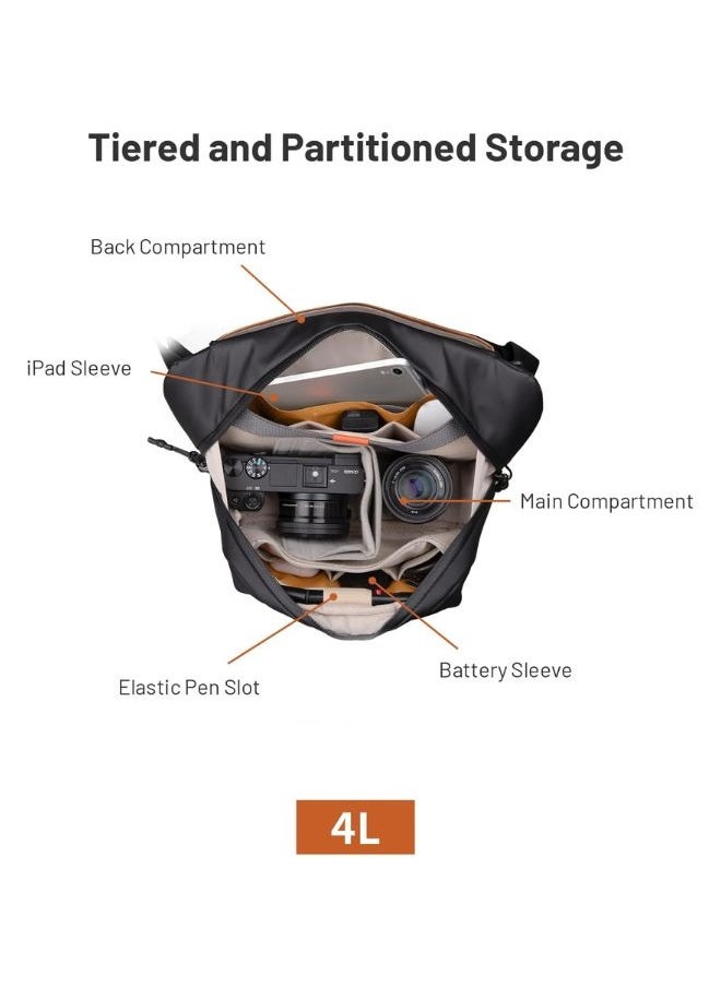 PGYTECH Onego Solo Sling Bag V2 Moss Green 4L  - Image 2