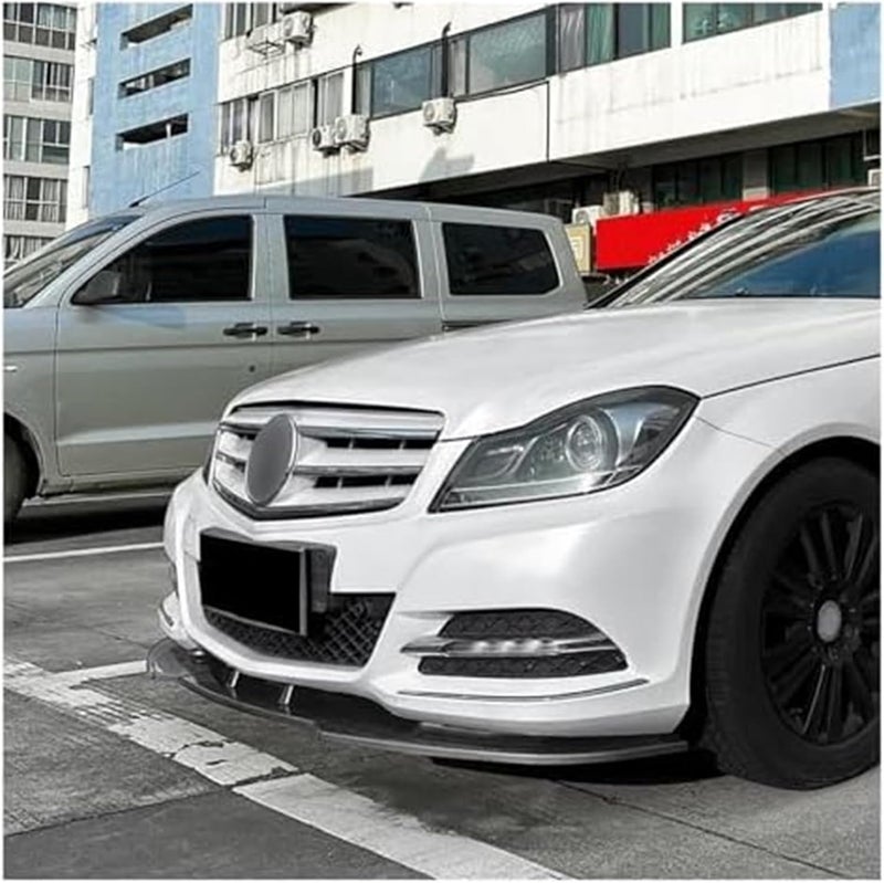 Wivplex Front Bumper Lip Splitter for Benz C-Class W204 - Image 4