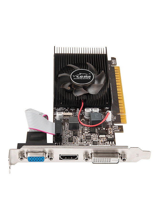 JINGSHA GT610 Graphics Card 2GB/DDR3/64bit Memory Video Card Computer Graphics Card with HD+VGA Ports for Office Entertainment  - Image 1