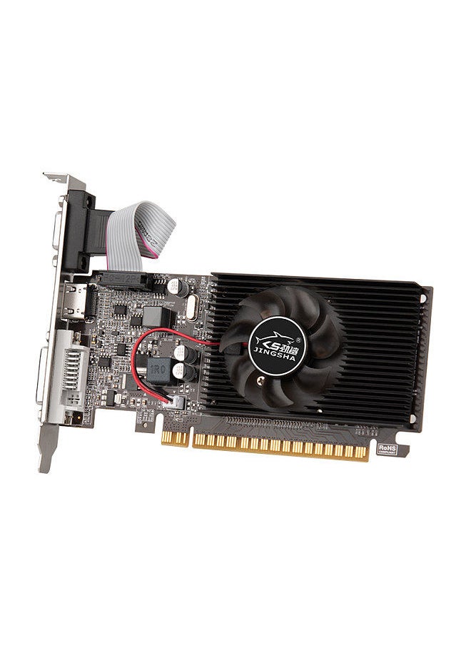 JINGSHA GT610 Graphics Card 2GB/DDR3/64bit Memory Video Card Computer Graphics Card with HD+VGA Ports for Office Entertainment  - Image 2