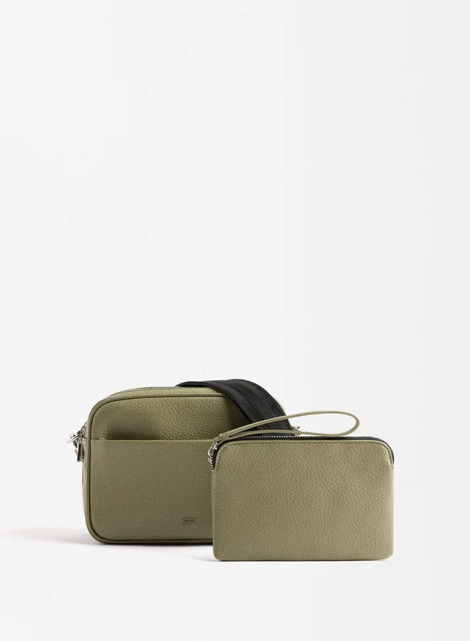 PARFOIS Crossbody Bag With Outer Pockets