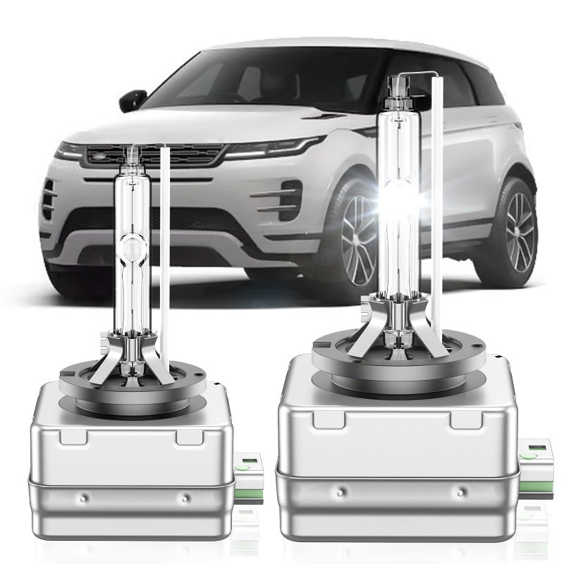 SENROBO Fit for Land Rover 20102019 Range Rover Evoque Sport 20152019 Discovery Sport 20102015 LR4 D3S HID Xenon Headlight Bulbs High Low Beam Light Bulb 6000K Cool White Pack of 2 - Image 2