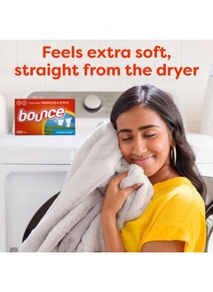 Bounce Dryer Sheets Laundry Fabric Softener, Outdoor Fresh Scent, 120 Count  - Image 5