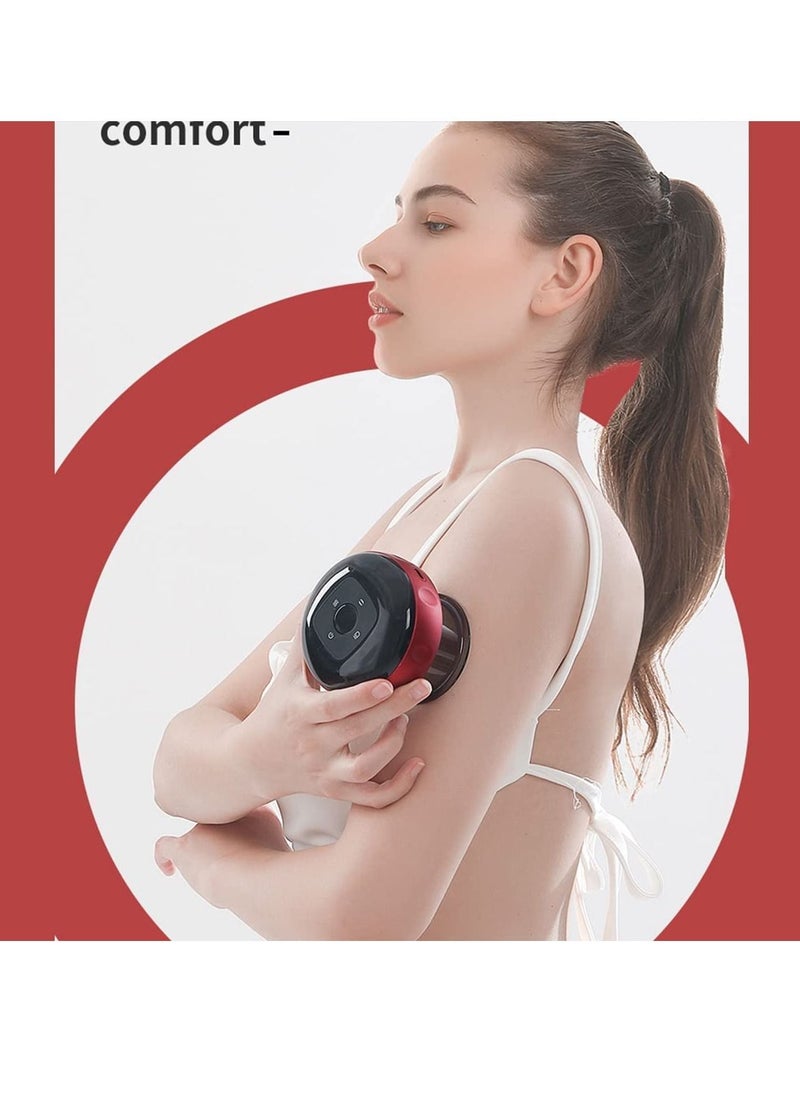 Beauenty - Smart Dynamic Cupping Therapy Set Cellulite Massager 3 in 1 Vacuum Therapy Machine Cellulite Remover Gua Sha Massage Tool with12 Level Temperature and Suction - Image 1