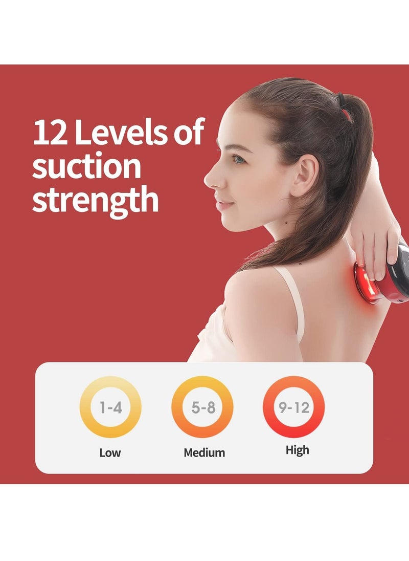 Beauenty - Smart Dynamic Cupping Therapy Set Cellulite Massager 3 in 1 Vacuum Therapy Machine Cellulite Remover Gua Sha Massage Tool with12 Level Temperature and Suction - Image 1