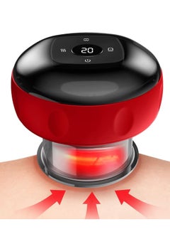 Smart Dynamic Cupping Therapy Set Cellulite Massager 3 in 1 Vacuum Therapy Machine Cellulite Remover Gua Sha Massage Tool with12 Level Temperature and Suction