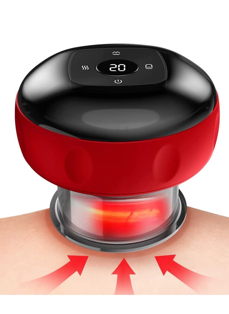 Beauenty - Smart Dynamic Cupping Therapy Set Cellulite Massager 3 in 1 Vacuum Therapy Machine Cellulite Remover Gua Sha Massage Tool with12 Level Temperature and Suction - Image 1