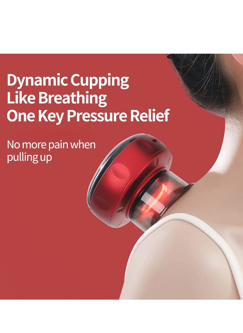 Beauenty - Smart Dynamic Cupping Therapy Set Cellulite Massager 3 in 1 Vacuum Therapy Machine Cellulite Remover Gua Sha Massage Tool with12 Level Temperature and Suction - Image 1
