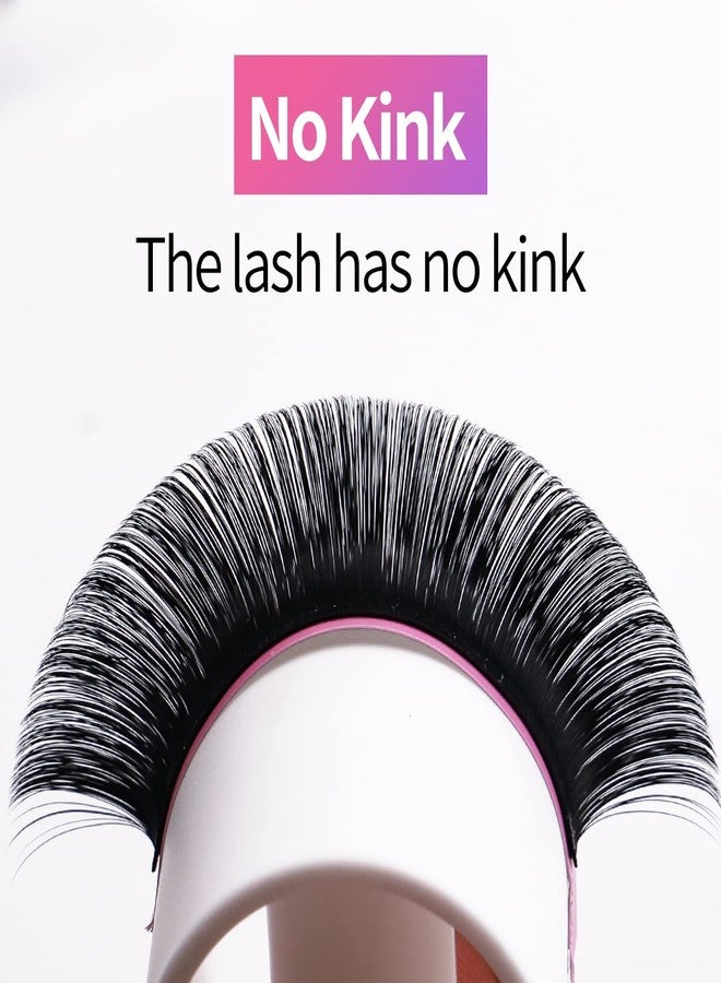VEYES INC Easy Fan Volume Lash Extensions 03 05 07 J/B/L/C/CC/D/DD Curl 8-25mm Mixed & Single Length Tray, Matte Black Self Fanning Eyelashes, Professional Supplies for Lash Techs (0.05 D 14mm) - Image 3
