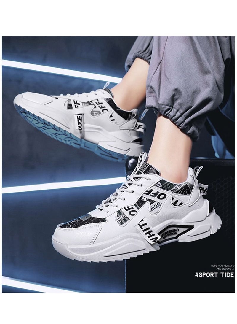 NIBEMINENT Men's Casual Shoes Teen Student Sneakers  - Image 1