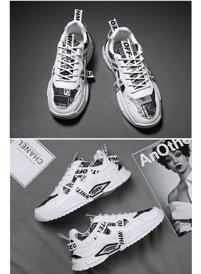 NIBEMINENT Men's Casual Shoes Teen Student Sneakers  - Image 4