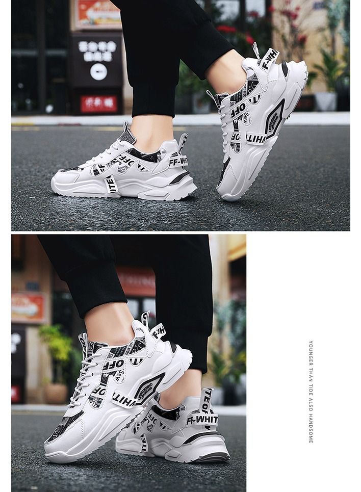 NIBEMINENT Men's Casual Shoes Teen Student Sneakers  - Image 2