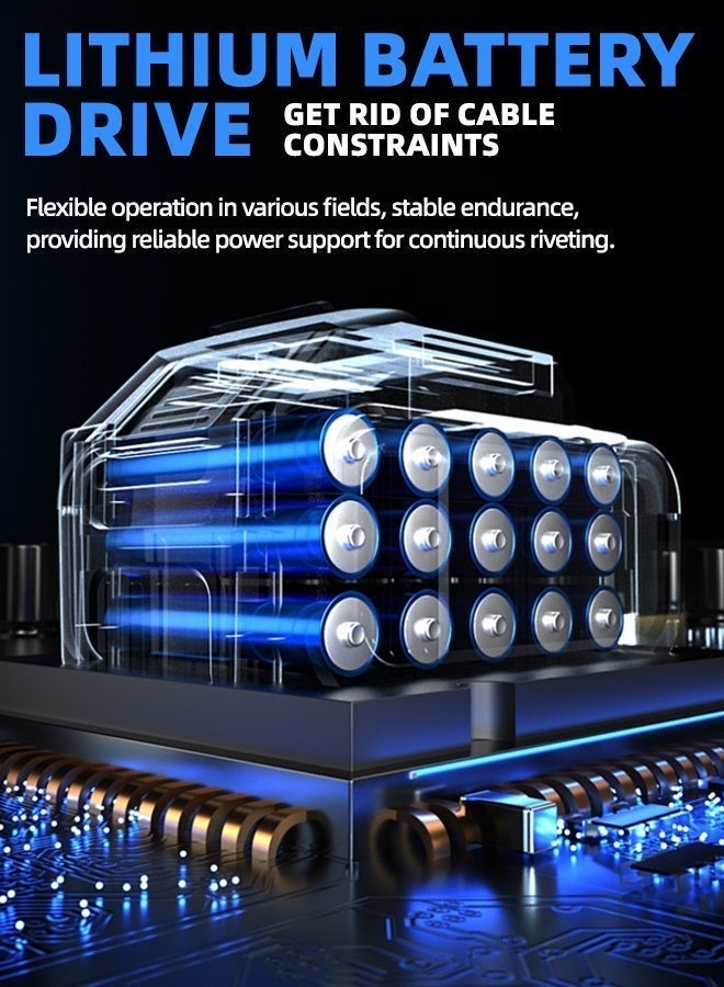 ALongDeng Cordless Electric Hydraulic  Shears – Handheld  Cutting Pliers with φ65mm Cutting Capacity, 2-2.5s Cutting Speed, and Digital Display, Suitable for Cutting Multiple Types of Rebar cable - Image 5