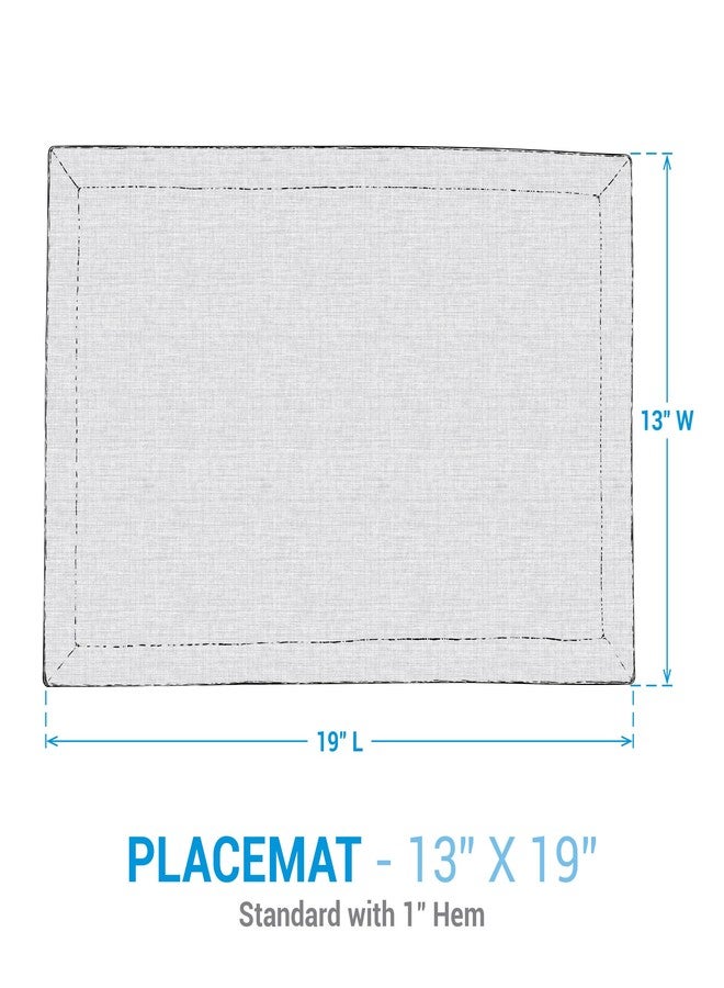 Park Designs Christmas Barn Placemat Set of 4 | Festive Red Green Cream Plaid Cotton Table Mats | Protective Holiday Dining Accents for Winter Meals | Reusable Farmhouse Tabletop Layer for Daily Use - Image 4