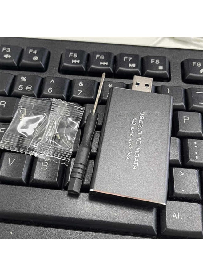 Digital Computer/mobile Hard Drive Box Mobile Hard Drive Box 2.5/3.5 Inch Sata/usb 3.0 Interface Aluminum Alloy Shell-Color:Bare Board Only, No Housing  - Image 4