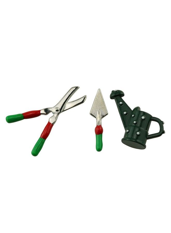 Tegg Miniature Dollhouse Garden Tools 6Pcs Mini Doll House Working Accessories - Image 5