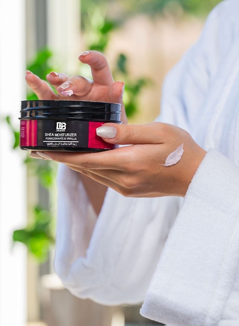 DR.BODY Shea Moisturizer Rich In Vitamin C & E 300 G Two Pieces - Image 4