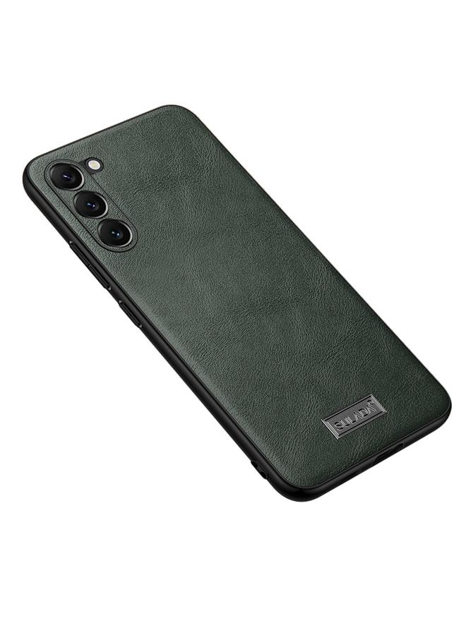 Case For Samsung Galaxy S23 5G Shockproof TPU Hybrid Handmade Leather Phone Case