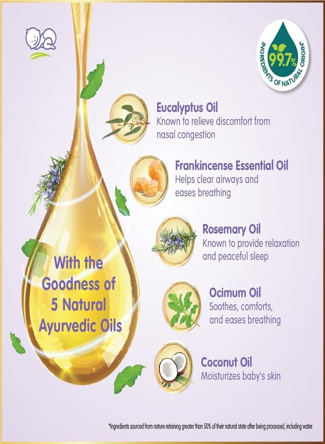 Himalaya Soothing Baby Rub (50ml) | with Eucalyptus Oil | Releives Nasal Congestion & helps easy breathing - Image 3