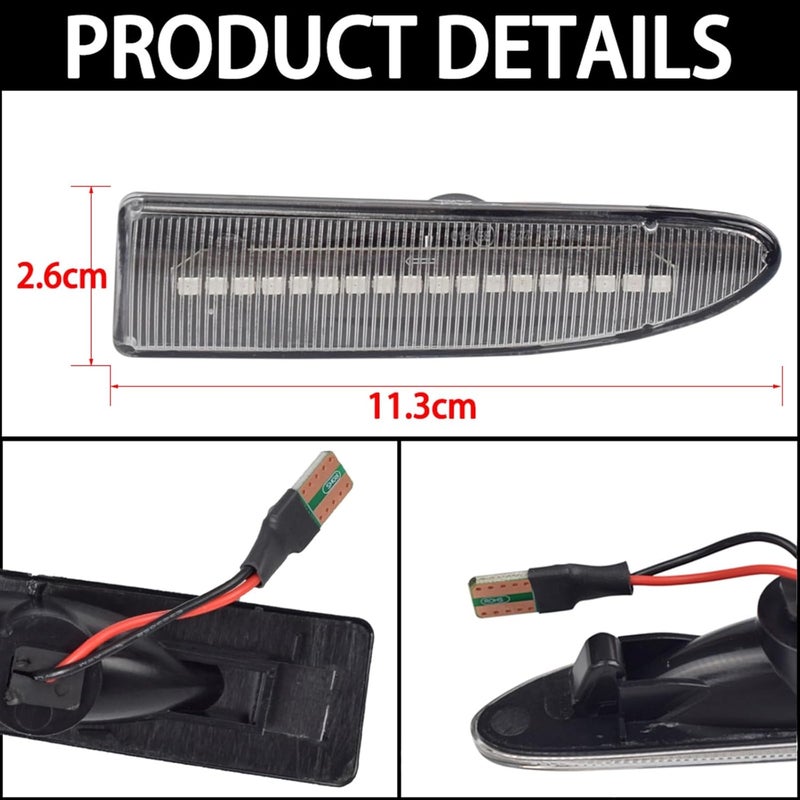 Vuzmode Dynamic Turn Signal Lights for Jaguar X-Type - Image 2