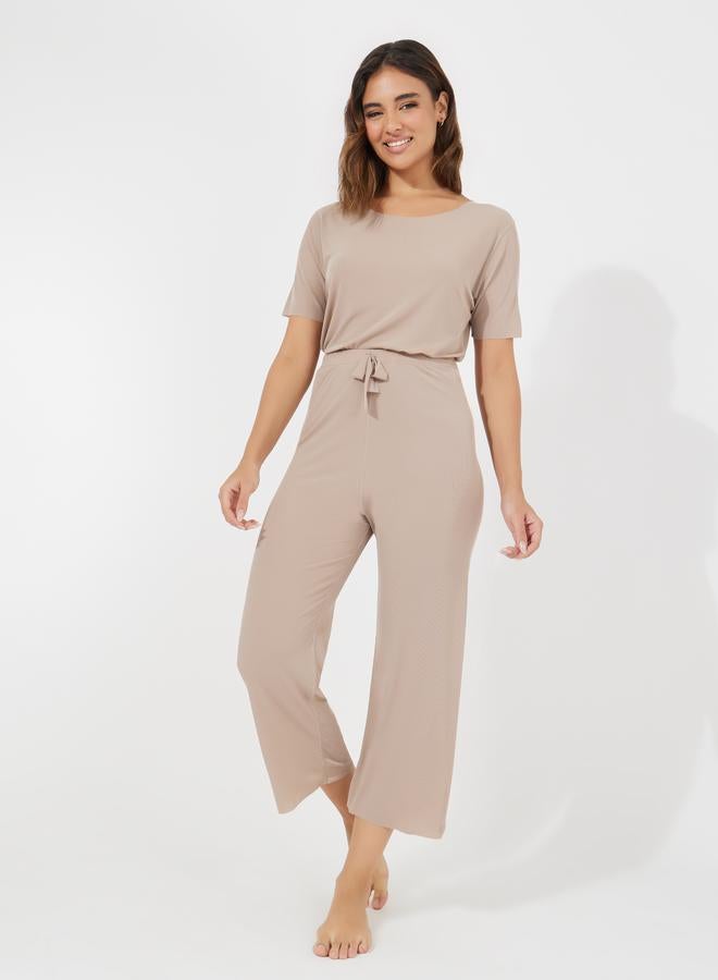Take Two Texture Seamless T-Shirt & Pyjama Set  - Image 2
