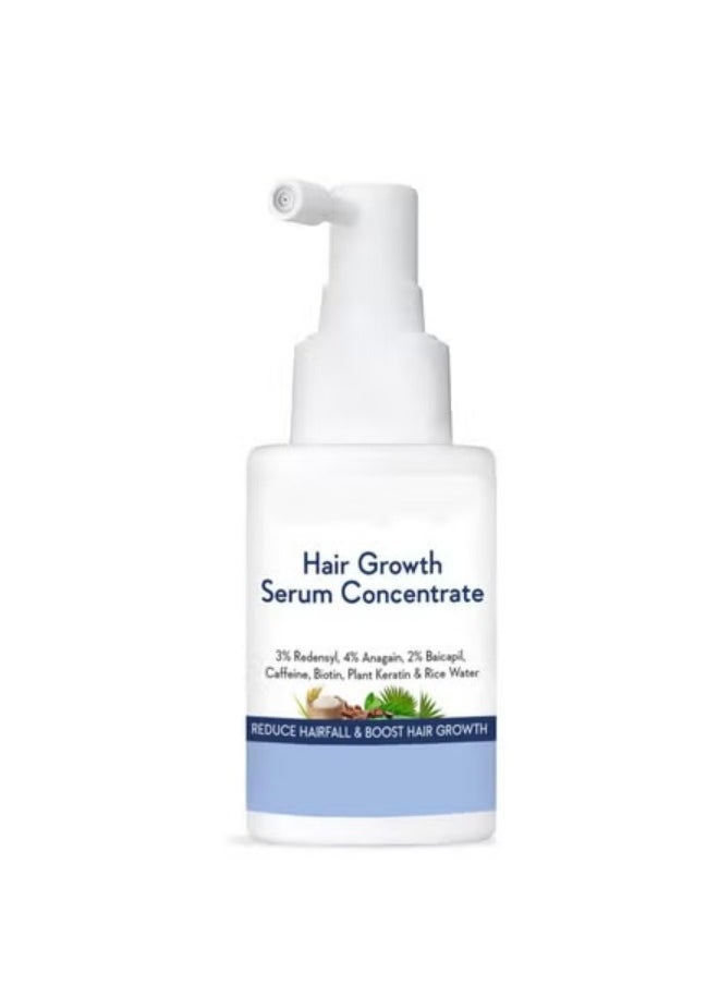 Hair Growth Co Hair Growth Serum Concentrate - 3% Redensyl, 4% Anagain, 2% Baicapil, Caffeine, Biotin, Plant Keratin u0026 Rice Water - Hair Growth Serum and Hair growth oil  for Men u0026 Women  - Image 1
