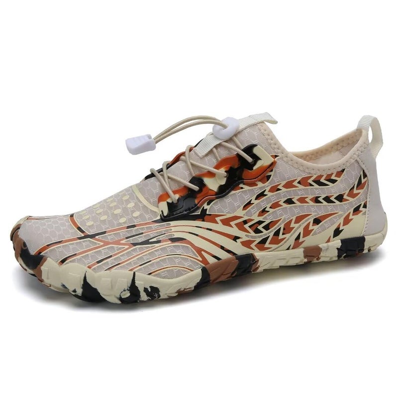 WateLves Water Shoes Men Women Barefoot QuickDry Aqua Sock Outdoor Athletic Sport Shoes Kayaking Boating Hiking SurfingBrown45 - Image 2