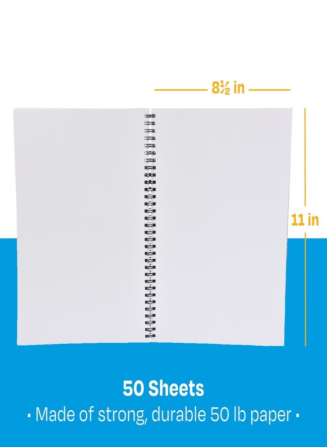 Sax Artists Sketch Diary - 8 1/2 x 11 inches - 50 Sheets per Pad - White - Image 3