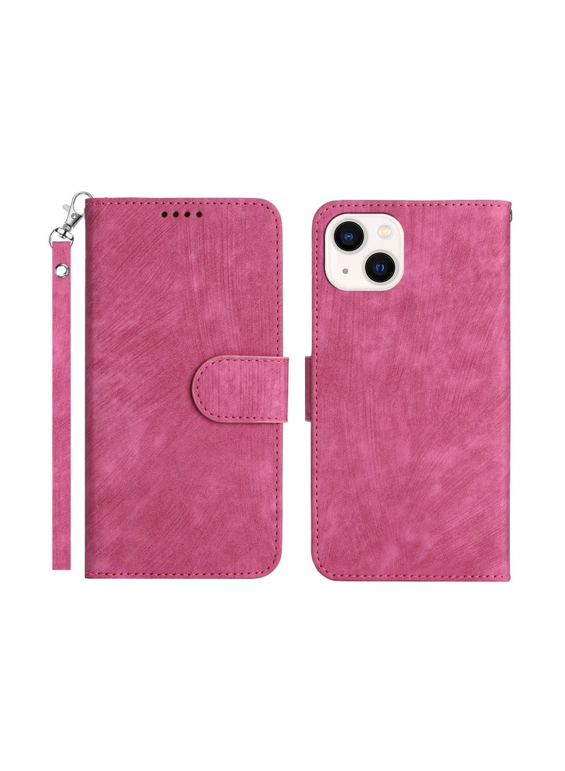Suteni Flip Cover Leather Protective Hidden Card Slots Phone Case for iPhone - Image 1