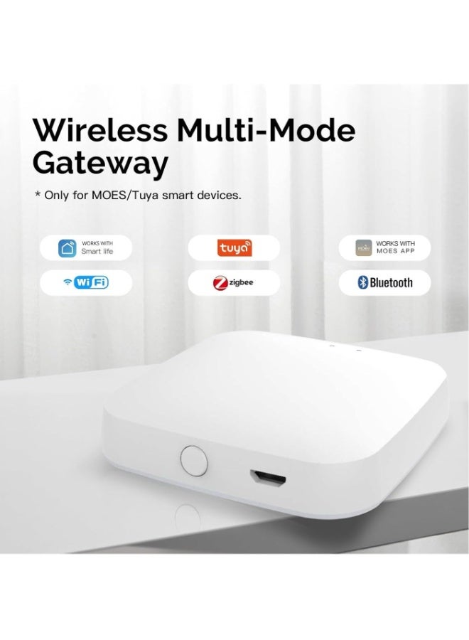 مويس Tuya Smart WiFi USB Gateway، جهاز توصيل لاسلكي منخفض الطاقة بBluetooth 5.0 + ZigBee 3.0، جسر لاسلكي للمنزل الذكي يُدار عبر تطبيق Smart Life، متوافق مع Alexa وGoogle Home - Image 3