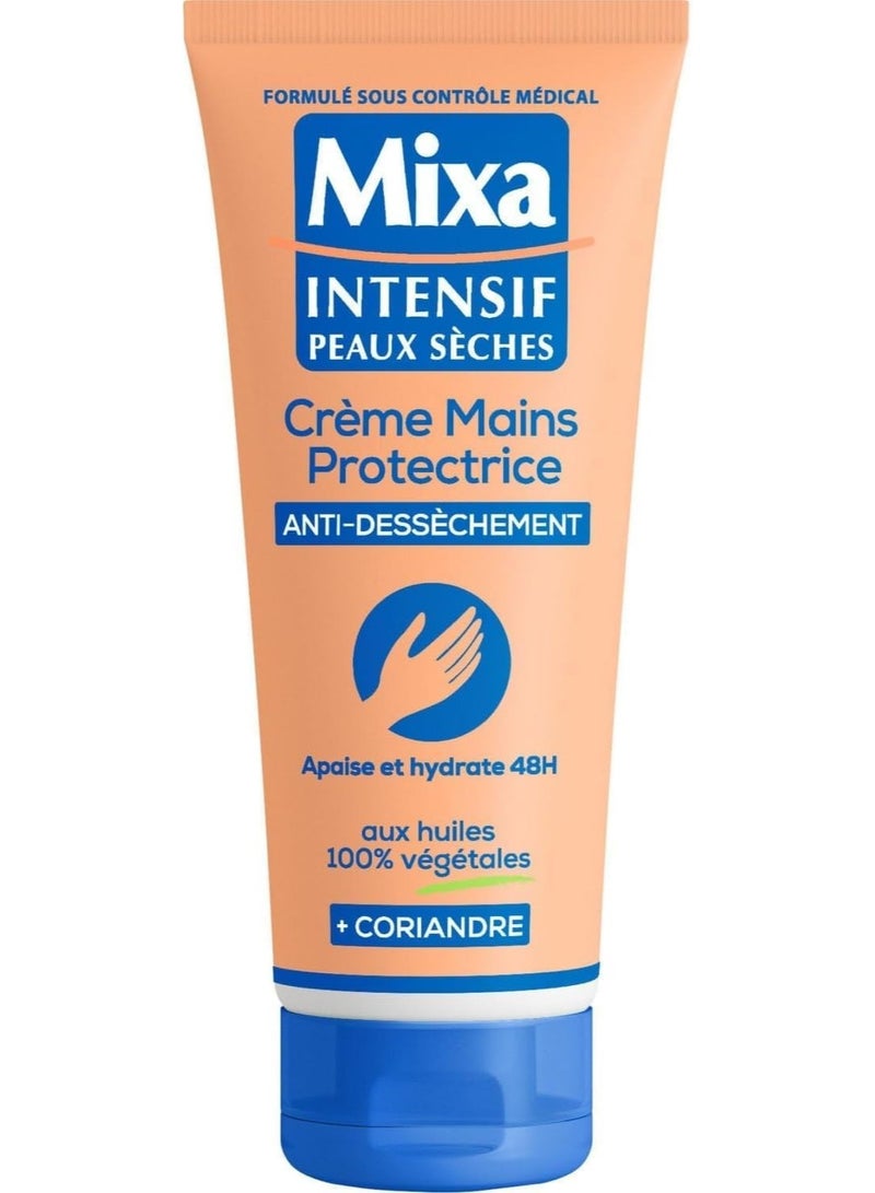Mixa Intensive Dry Skin Protective Hand Cream with 100% Vegetable Oils - 100 ml