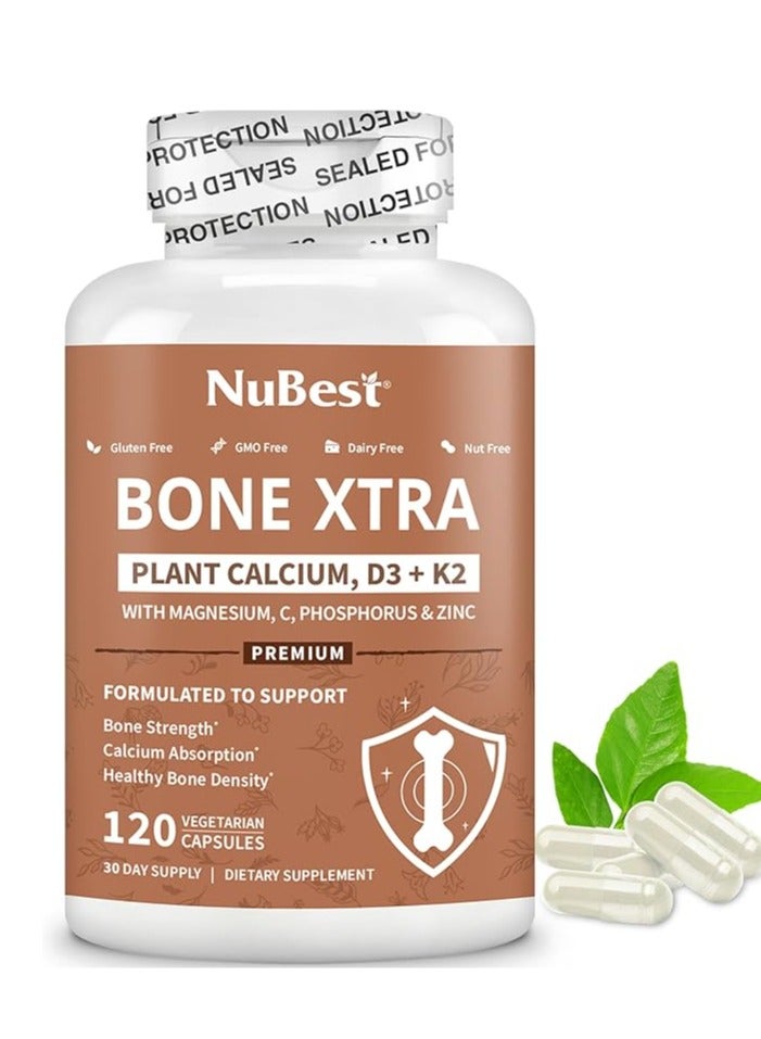 نوبست بون إكسترا - قوة العظام النباتية بون إكسترا - قوة العظام النباتية للبالغين 120 كبسولة