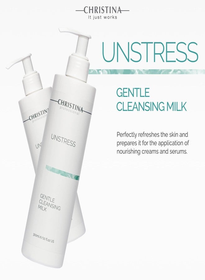 -CHRISTINA- Christina - Unstress Gentle Cleansing Milk with Vitamin E | Smothing Refreshing Milk Cleanser for Face | Soap-free Cleansing Milk for Face | Suitable for All Skin Types (10 fl oz.) - Image 3