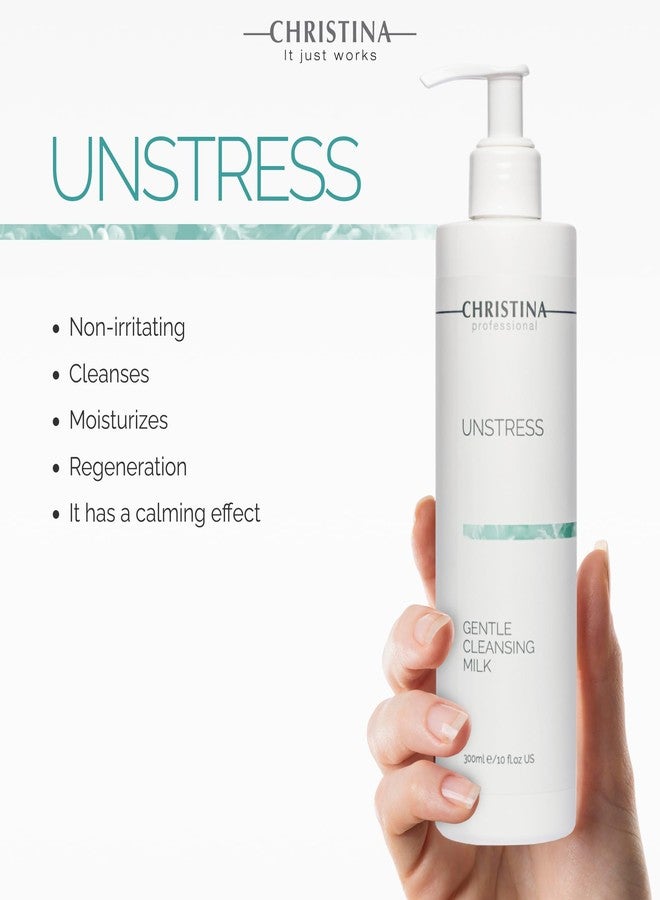 -CHRISTINA- Christina - Unstress Gentle Cleansing Milk with Vitamin E | Smothing Refreshing Milk Cleanser for Face | Soap-free Cleansing Milk for Face | Suitable for All Skin Types (10 fl oz.) - Image 4