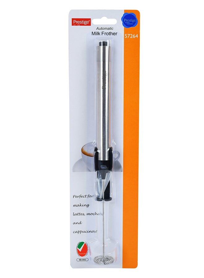 Prestige Automatic Milk Frother Silver/Black - Image 1